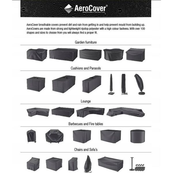 Platinum Platinum Lounge Cover 205x100xH70 cm