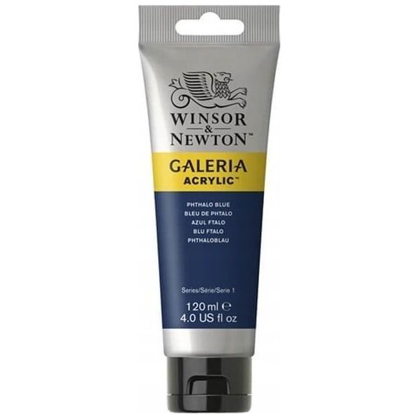 Winsor & Newton Winsor & Newton Galeria Acrylic, 120 ml, Blue, Tube