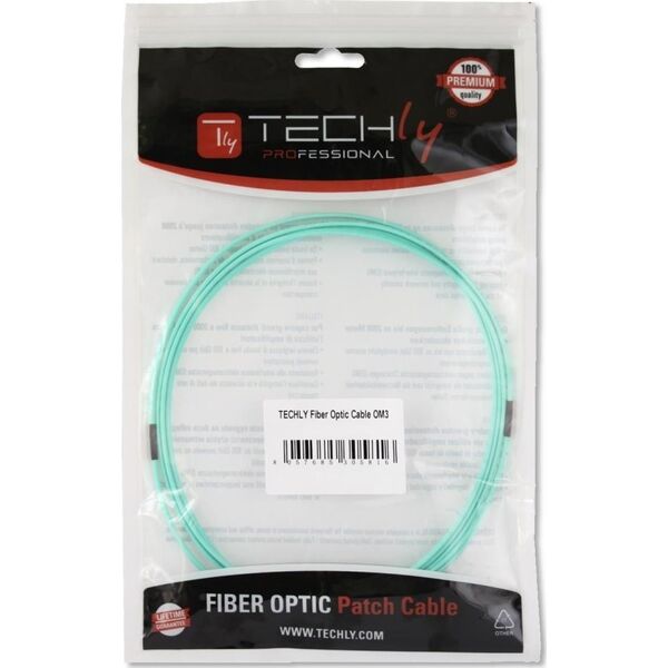 EFB EFB Elektronik O0313.10, 10 m, OM3, LC, ST, Hane/Hane, Turkos