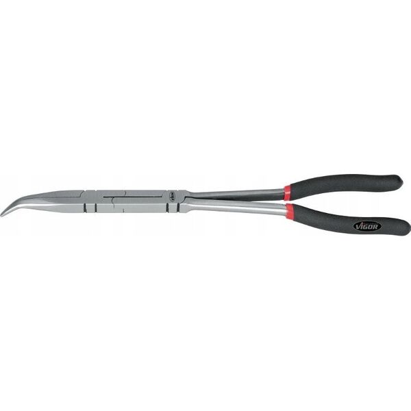 Vigor Værksted Fladrundtang Vigor V2782 45° bøjet 335 mm