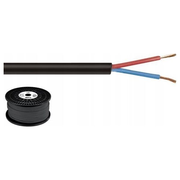 Monacor Monacor SPC-515/SW, 100 m, Sort