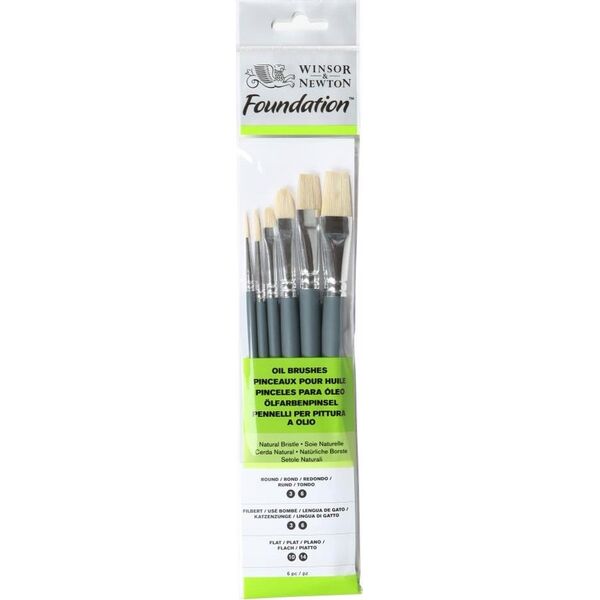 Winsor & Newton Winsor & Newton 5295025, Brush set, Assorted, Synthetic, 6 pc(s)