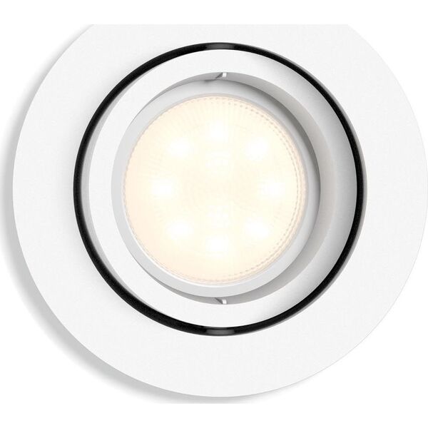 Philips Philips myLiving SHELLBARK white LED Recessed spot light, Recessed lighting spot, Non-changeable bulb(s), 1 bulb(s), LED, 4.5 W, White