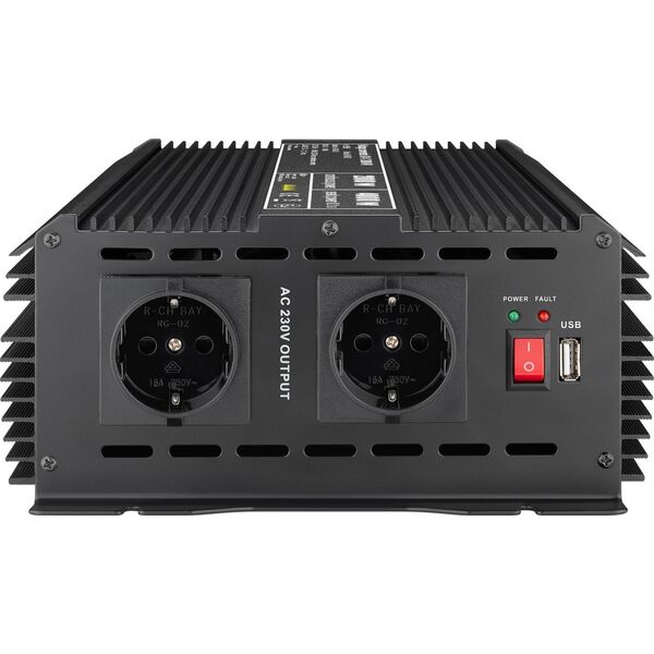Zasilacz Goobay Goobay 58895, Universal, Universal, 24 V, 2000 W, 230 V, DC-to-AC