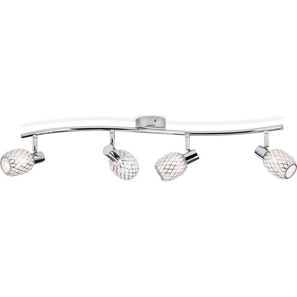 Lampa sufitowa Philips Philips Essentials Spot light, Surfaced lighting spot, G9, 4 bulb(s), 220-240 V, Chrome