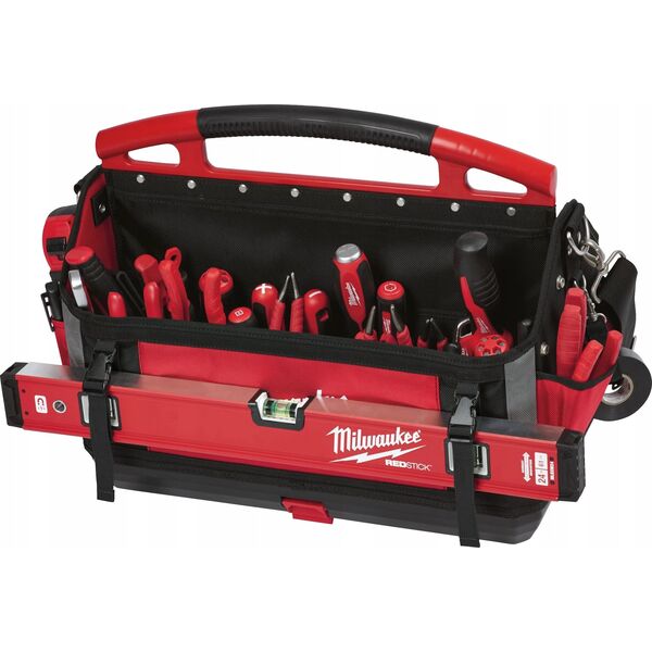 Milwaukee Milwaukee 4932464086, Tool hard case, Black, Red, 280 mm, 500 mm, 430 mm