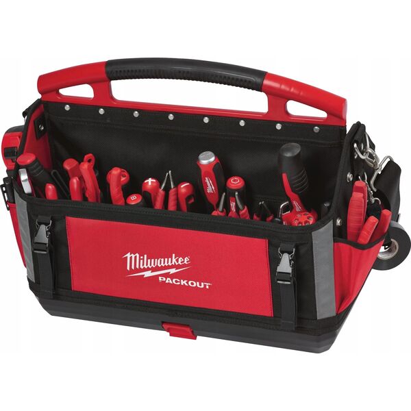 Milwaukee Milwaukee 4932464086, Tool hard case, Black, Red, 280 mm, 500 mm, 430 mm