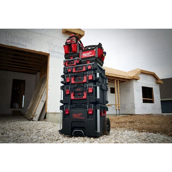Milwaukee Milwaukee 4932464086, Tool hard case, Black, Red, 280 mm, 500 mm, 430 mm