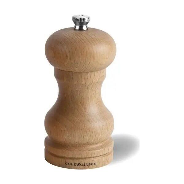 Młynek do przypraw Cole & Mason Saltkvarn CAPSTAN A4 cole&mason™ - 12 cm - Bok Trä - Bok