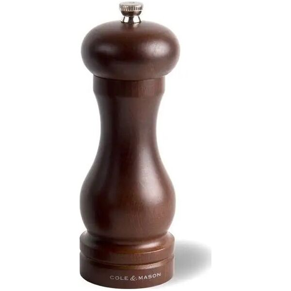 Młynek do przypraw Cole & Mason Saltkvarn CAPSTAN cole&mason™ - 16,5 cm - Mörk Bok Trä - Forest