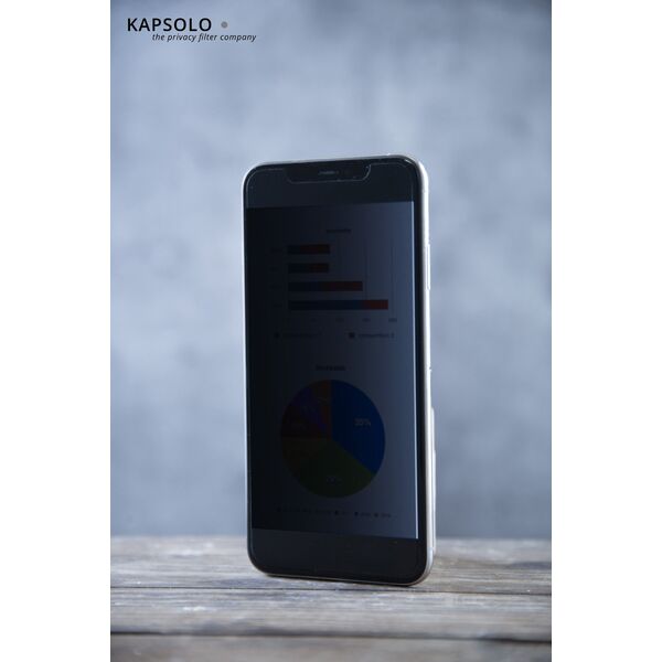 KAPSOLO KAPSOLO 2-Way Adhesive Privacy Motorola Moto G6 Play, 14.5 cm (5.7"), Smartphone, 3H, Privacy, 4 g