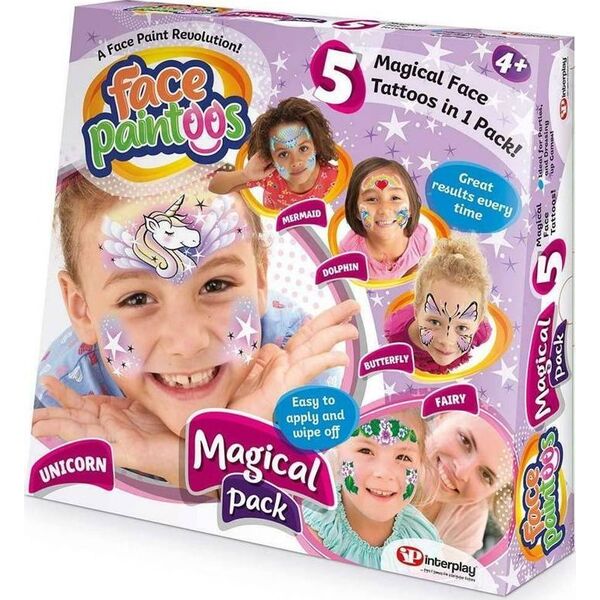 Interplay Entertainment FACE PAINTOOS Magical Pack, 6 pcs per outer
