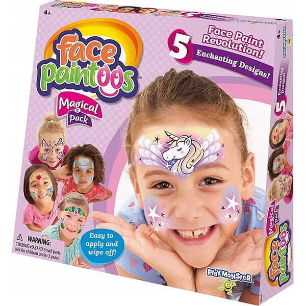 Interplay Entertainment FACE PAINTOOS Magical Pack, 6 pcs per outer