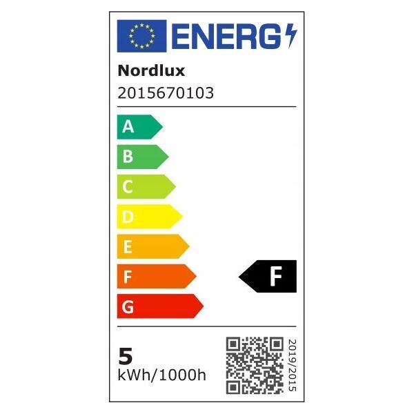 Nordlux Nordlux Smart Light - Carina Rund Indbygningsspot - Sort - 3 stk.