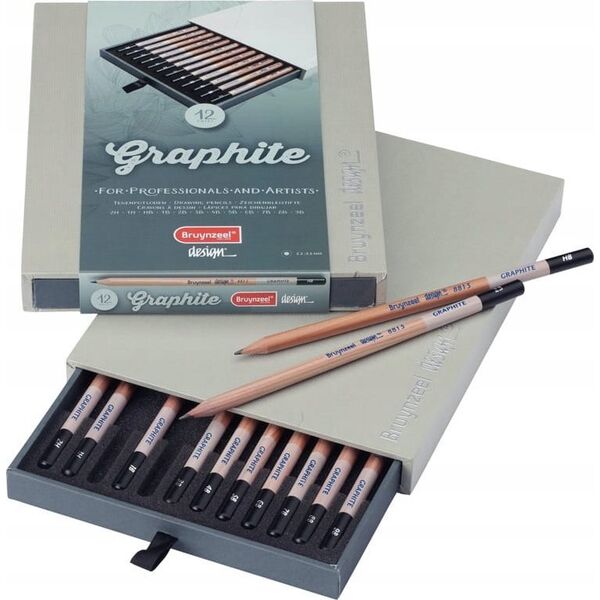 BRUYNZEEL SAKURA Bruynzeel Design graphite box | 12 pieces