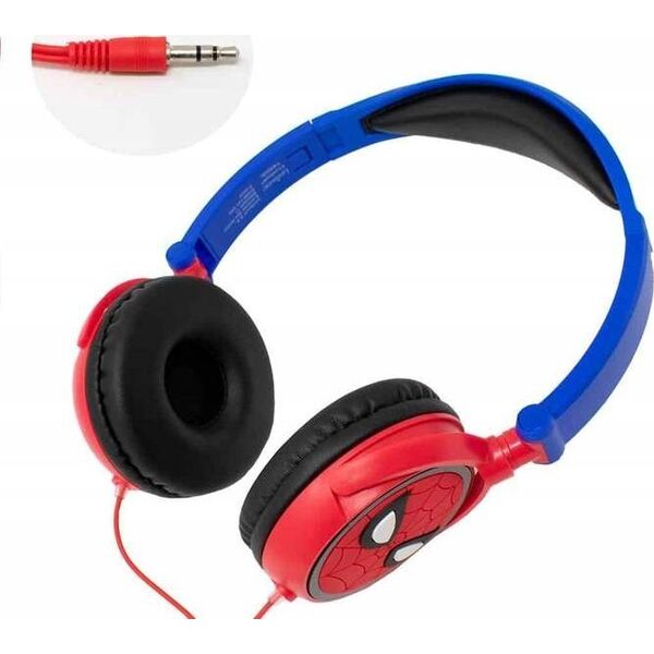 Słuchawki Lexibook Lexibook HP010SP, Wired, Music, 140 g, Headphones, Black, Blue, Red