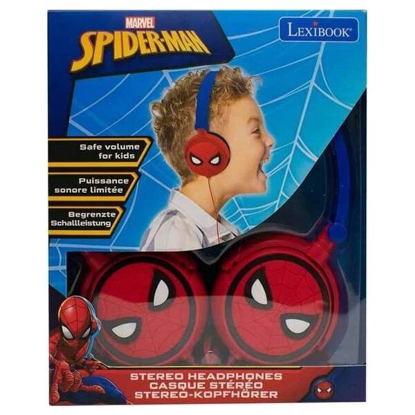 Słuchawki Lexibook Lexibook HP010SP, Wired, Music, 140 g, Headphones, Black, Blue, Red