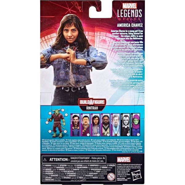 Figurka Marvel Marvel Legends Series 6 Inch Build-A-Figure Rintrah America Chavez