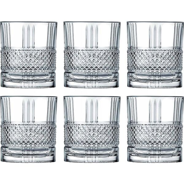 RCR Glass Set Crystal Rcr, 6 Pcs, 337Ml