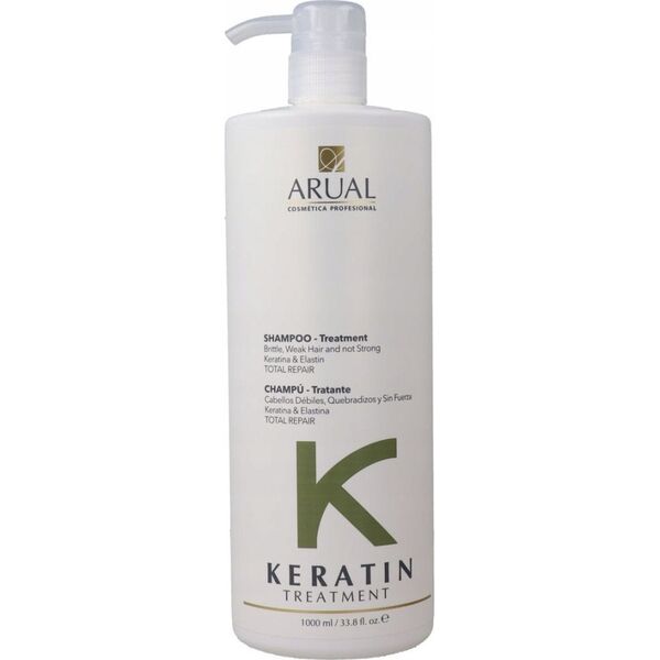 arual Arual Keratin Shampoo Keratin & Elastin 1 liter
