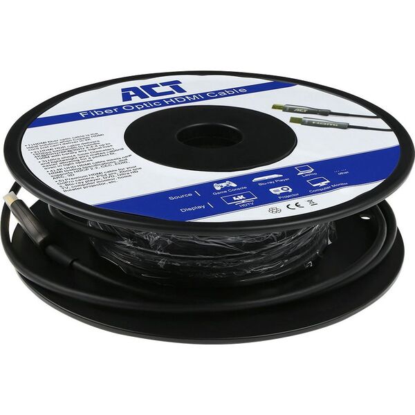 Kabel Act ACT 15 meter HDMI Premium 4K Hybrid  cable HDMI-A male - HDMI-A male.