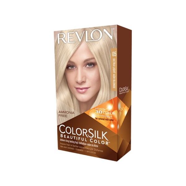 Revlon Revlon ColorSilk Beautiful Color 05 Ultra Light Ash Blonde, Blonde, Ultra Light Ash Blonde