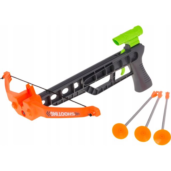 Triton Kusza z Tarczą dla dzieci 6+ Zabawka Sportowa + 3 Bełty + Kartonowa Tarcza