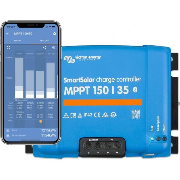 Victron Energy Regulator Victron Energy SmartSolar MPPT 150/35A Bluetooth