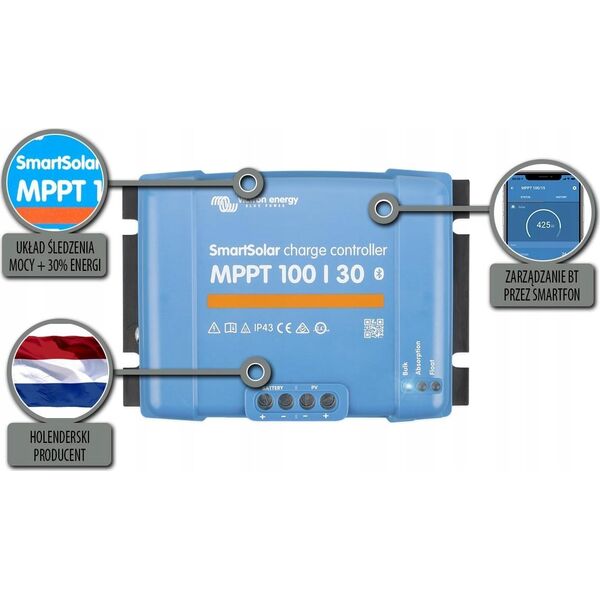 Victron Energy Regulator Victron Energy SmartSolar MPPT 150/35A Bluetooth