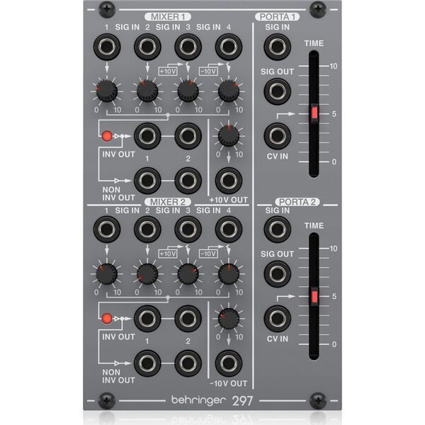Behringer Behringer 297 DUAL PORTAMENTO/CV UTLITIE Moduł syntezatora modularnego