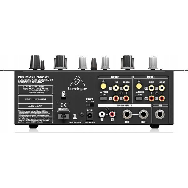 Behringer Behringer NOX101 Mikser DJ