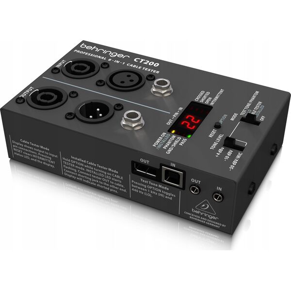 Behringer Behringer CT200 Tester kablowy