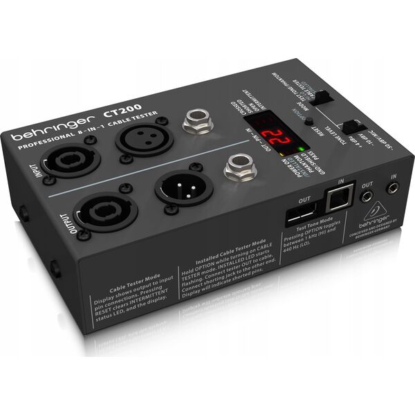 Behringer Behringer CT200 Tester kablowy
