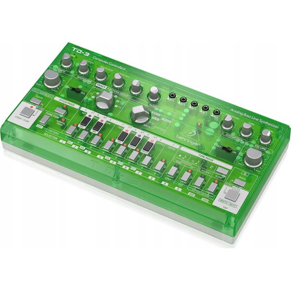 Behringer Behringer TD-3-LM Syntezator linii basowej zielony przeźroczysty