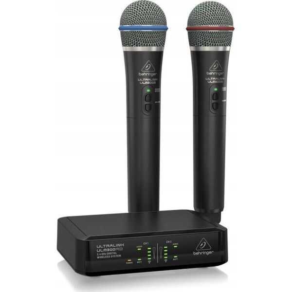 Mikrofon Behringer Behringer ULM302MIC Mikrofon bezprzewodowy 2,4 GHz podwójny