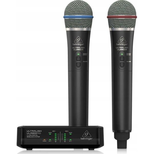 Mikrofon Behringer Behringer ULM302MIC Mikrofon bezprzewodowy 2,4 GHz podwójny