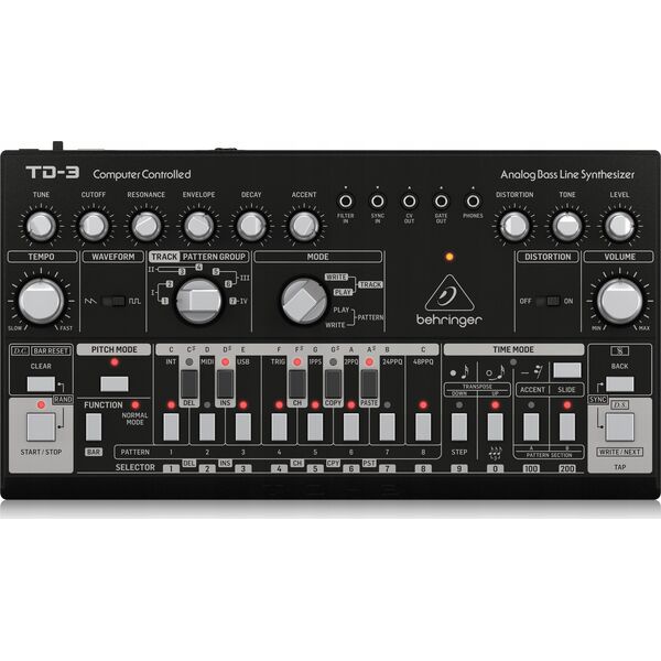 Behringer Behringer TD-3-BK Syntezator linii basowej