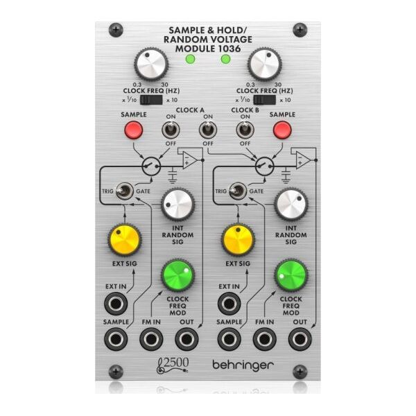 Behringer Behringer 1036 SAMPLE/HOLD/RANDOM VOLTAG Moduł syntezatora modularnego serii 2500