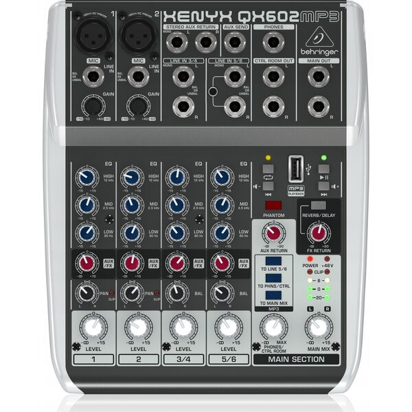 Behringer Behringer QX602MP3 Mikser audio