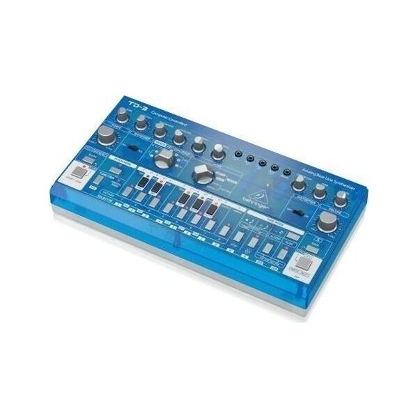 Behringer Behringer TD-3-BB Syntezator linii basowej niebieski przeźroczysty