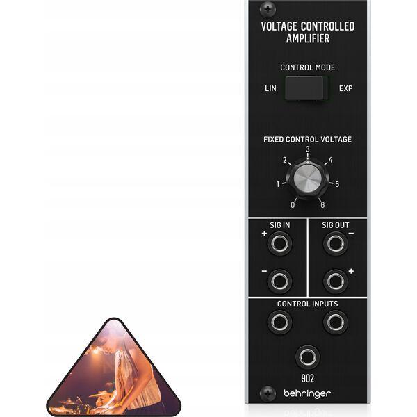 Behringer Behringer 902 VOLTAGE CONTROLLED AMP Moduł syntezatora modularnego