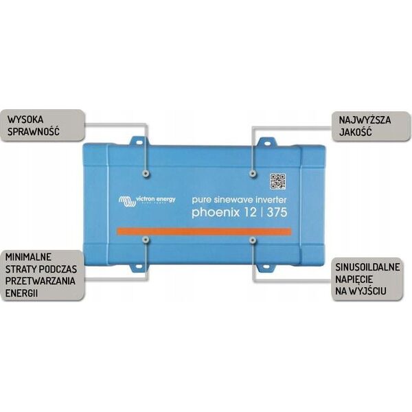 Przetwornica Victron Energy Przetwornica Victron Energy Phoenix 12/500 230V SCHUKO