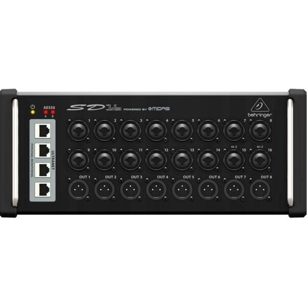 Behringer Behringer SD16 Stage Box I/O Midas, 8 wyjściami, obsługą sieci AES50