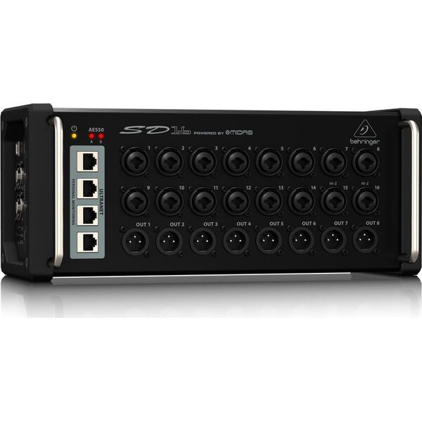 Behringer Behringer SD16 Stage Box I/O Midas, 8 wyjściami, obsługą sieci AES50