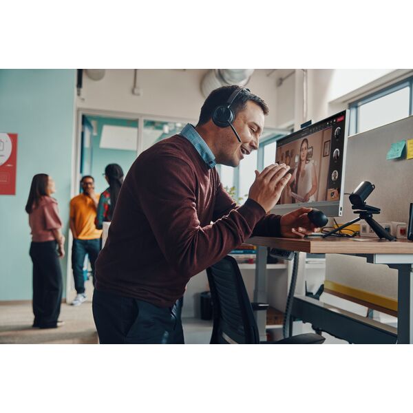 Słuchawki Poly POLY Zestaw słuchawkowy Voyager Focus 2 USB-C-C + przejściówka USB-C/A