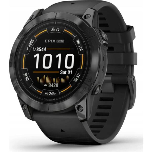 Zegarek sportowy Garmin Garmin epix Pro Gen 2 Sapphire Titanium/Whitestone 51mm