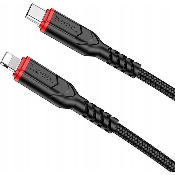 Kabel USB Hoco HOCO KABEL TYP C DO IPHONE LIGHTNING 8-PIN PD 20W VICTORY X59 2M CZARNY