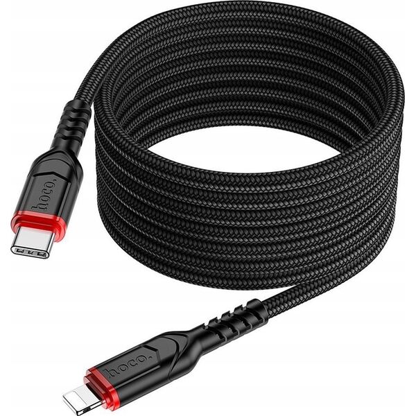 Kabel USB Hoco HOCO KABEL TYP C DO IPHONE LIGHTNING 8-PIN PD 20W VICTORY X59 2M CZARNY