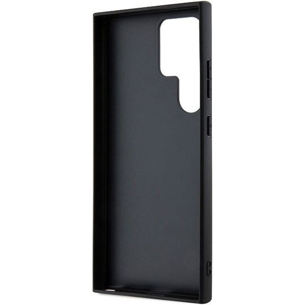 Guess Guess Grip Stand 4G Triangle Strass Logo - Etui Samsung Galaxy S24 Ultra (brązowy)