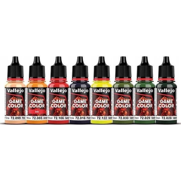 Vallejo Vallejo: 72.192 - Game Color - Orcs & Goblins (8x18 ml)